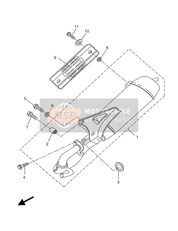 Yamaha CW50N BWS NAKED 2003 Cansada para un 2003 Yamaha CW50N BWS NAKED